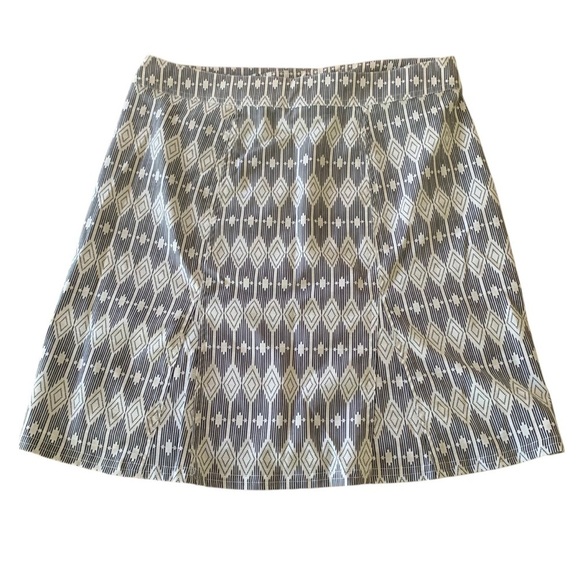 Ripskirt Hawaii Westend Black Cream Geometric Swim Coverup Length 2 Sz M - Picture 2 of 10